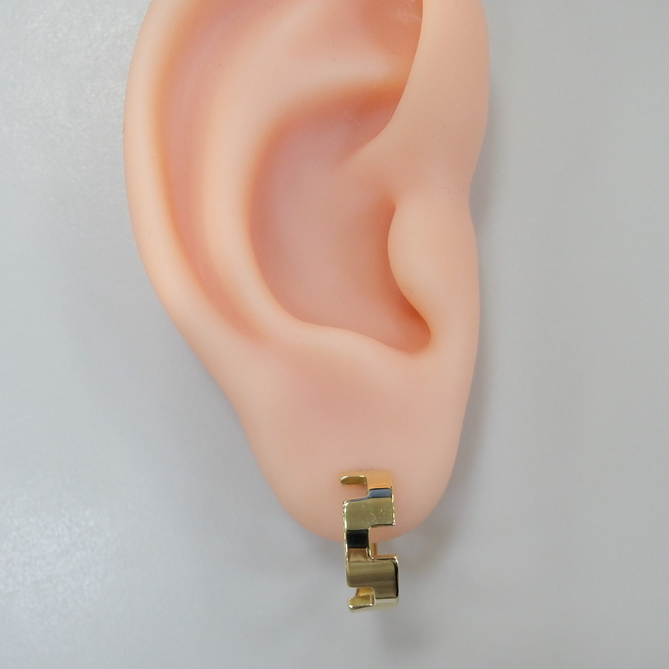 Серьги из желтого золота